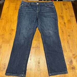 Simply Vera Vera Wang Straight denim women's jeans size 18